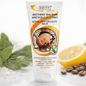 Naturalny aktywny balsam antycellulitowy z efektem modelowania!